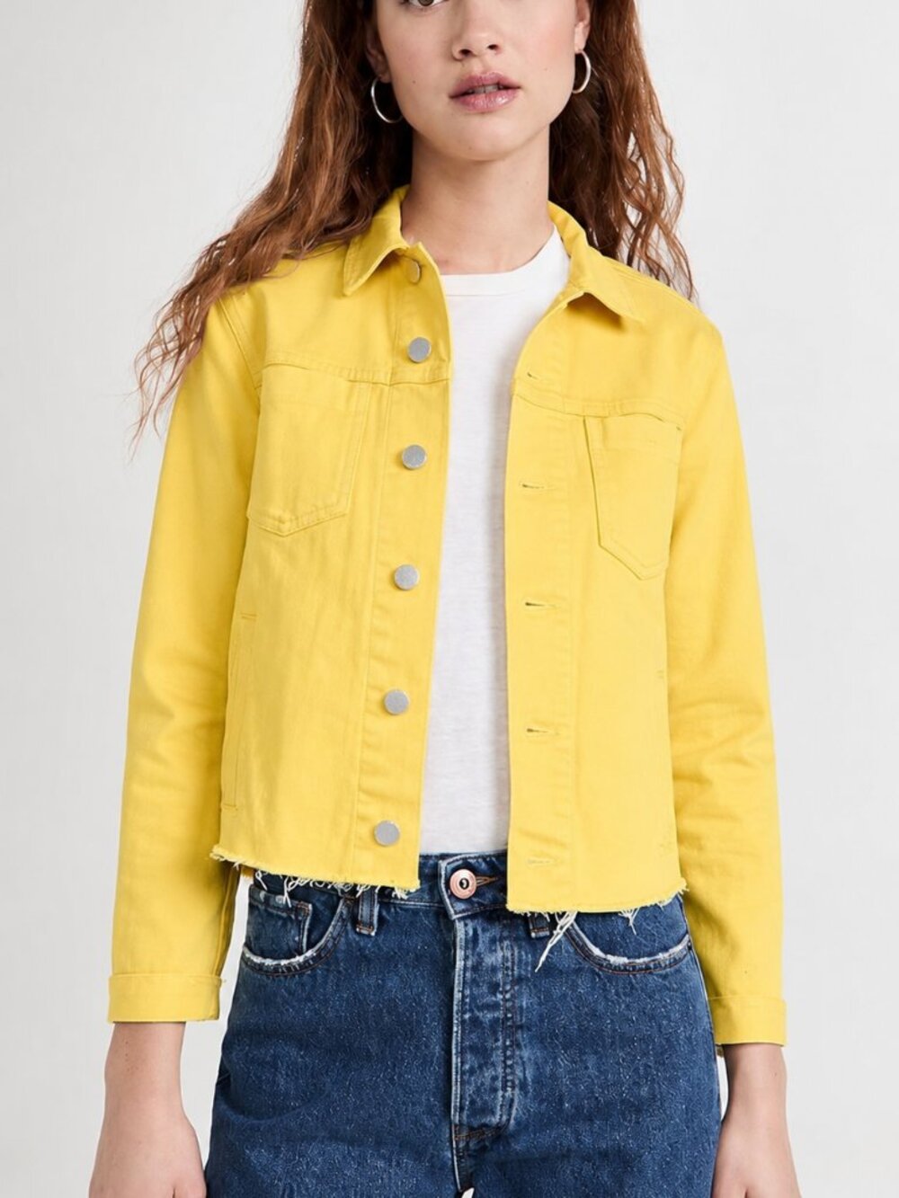 L'AGENCE Janelle Slim Jacket Yellow XS